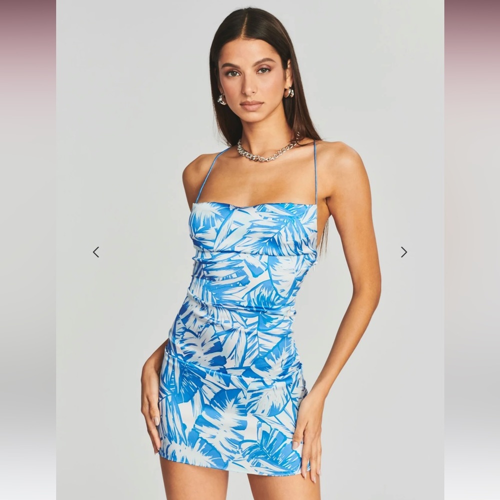 Open back mini dress. Size S, brand new